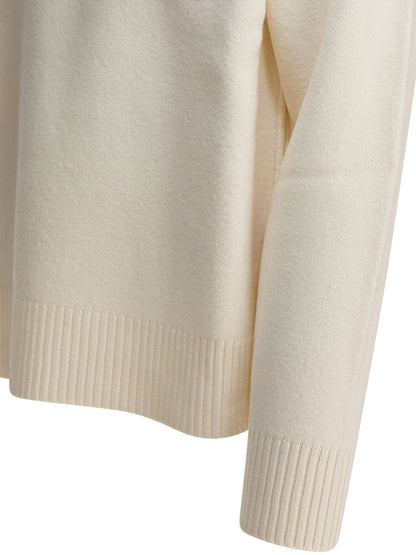 "Ami de Coeur" Crew-Neck Sweater Knitwear