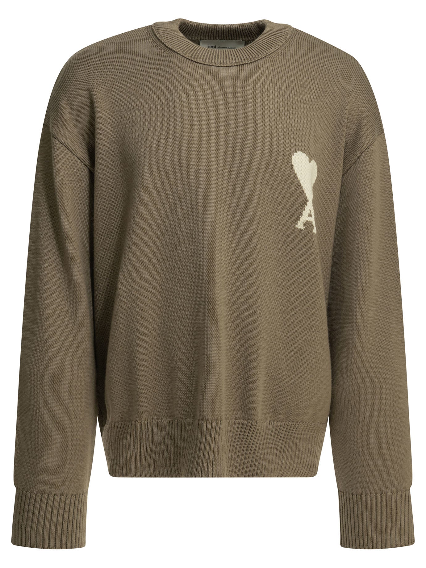 Wool-blend crew-neck sweater Knitwear