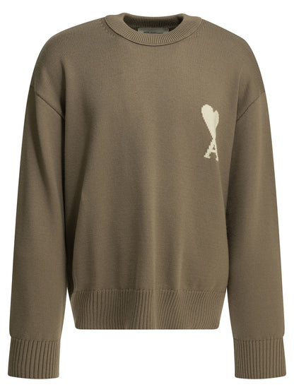 Wool-blend crew-neck sweater Knitwear
