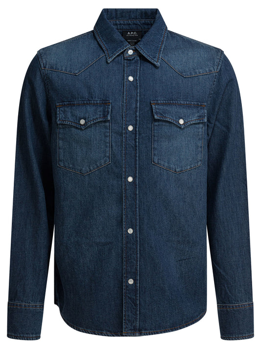 Western denim shirt Shirts