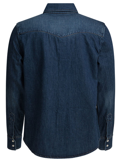 Western denim shirt Shirts
