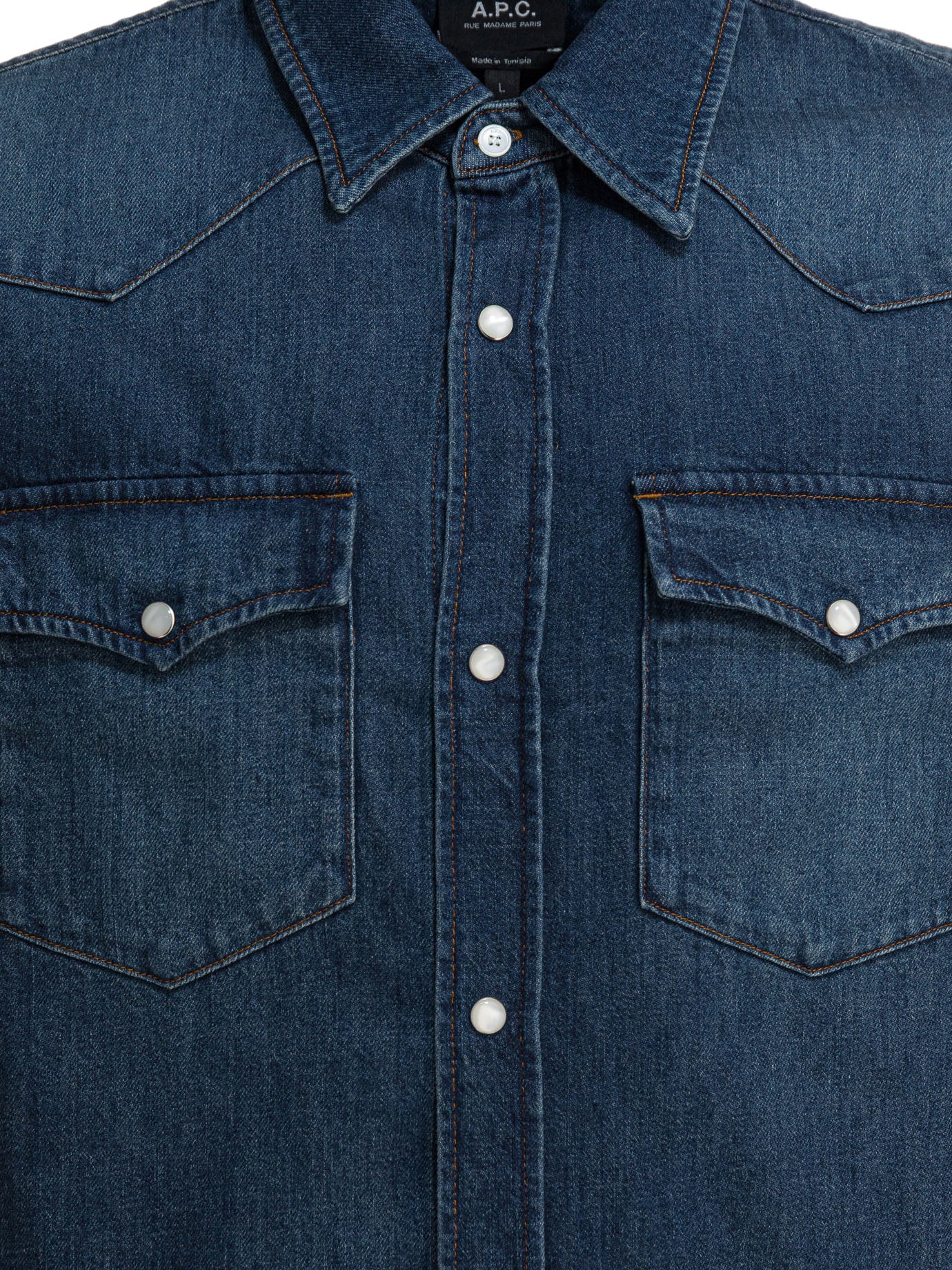 Western denim shirt Shirts
