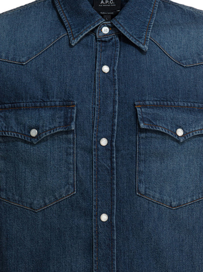 Western denim shirt Shirts