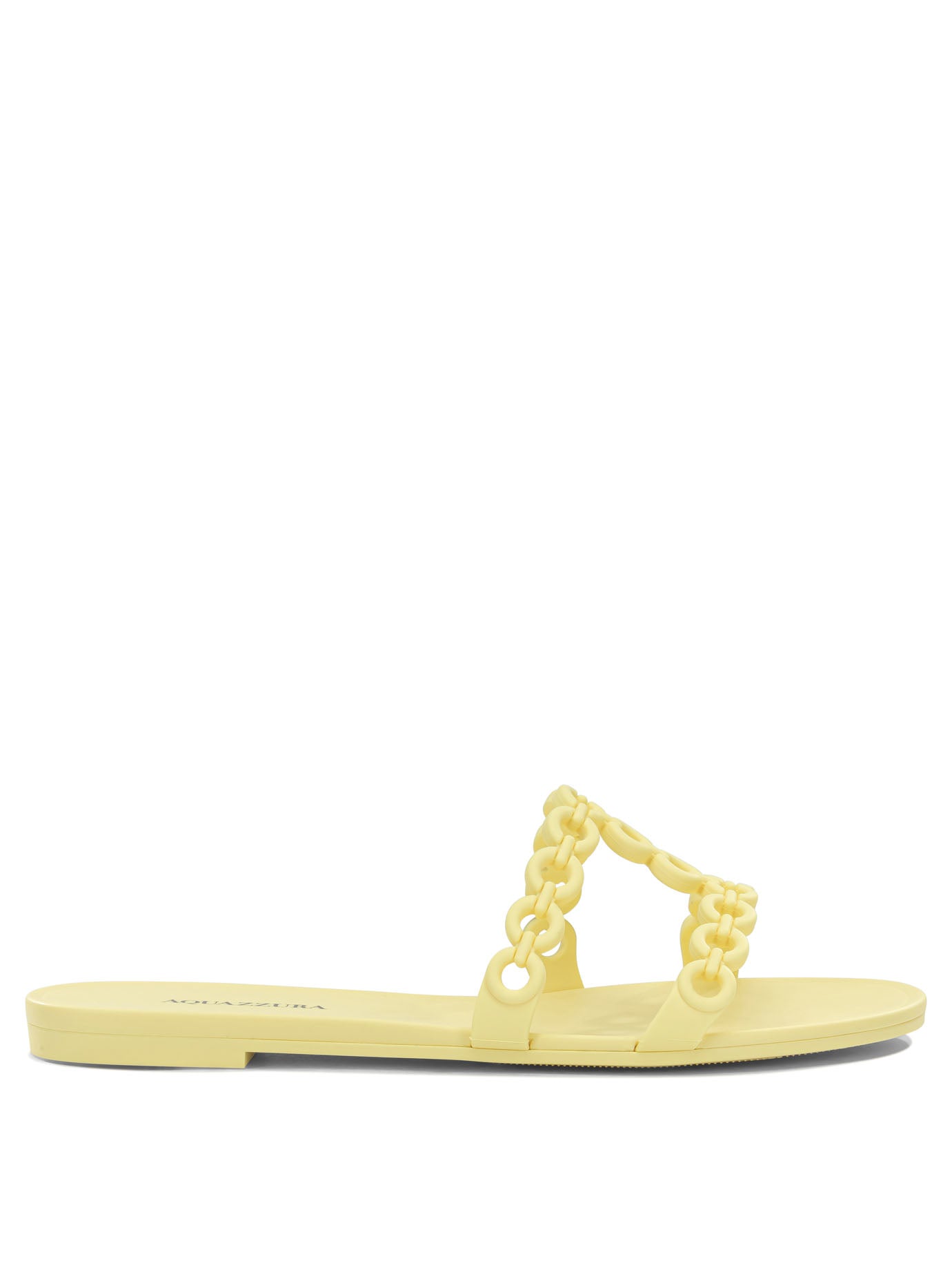 "Inifinity Chain" slides Sandals