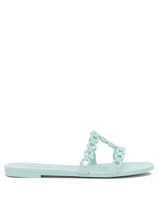 "Inifinity Chain" slides Sandals