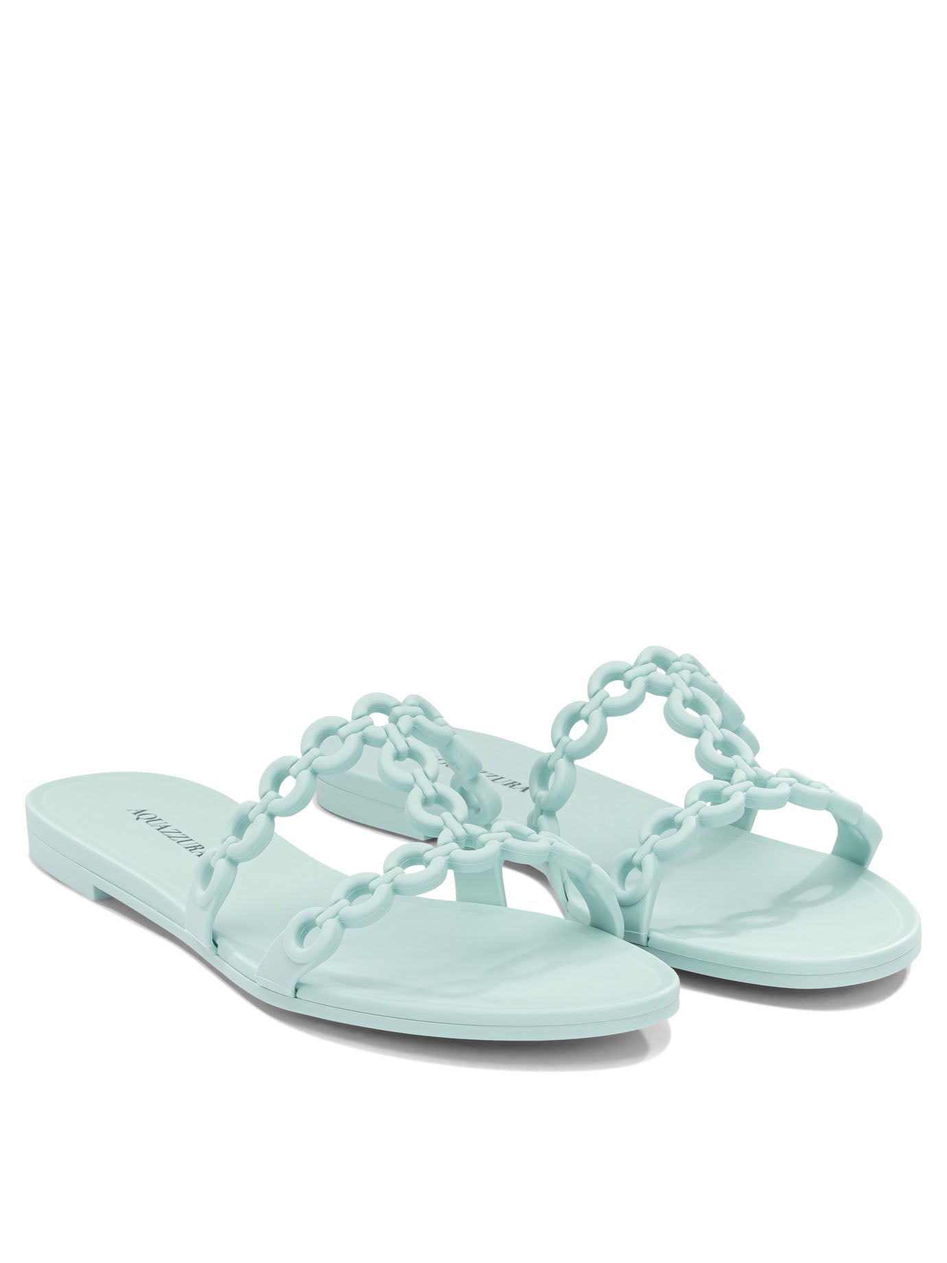 "Inifinity Chain" slides Sandals