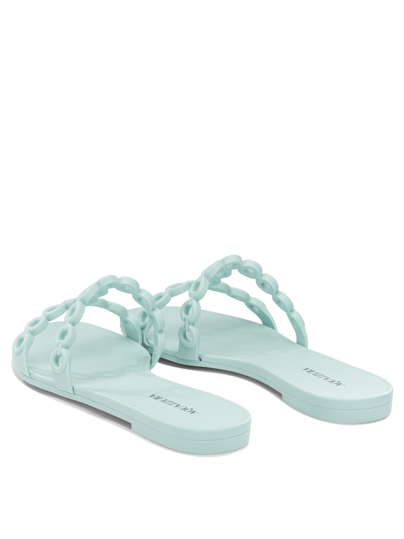 "Inifinity Chain" slides Sandals
