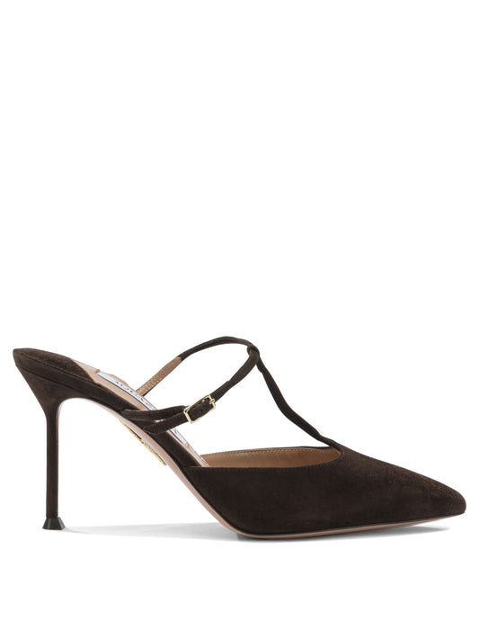 "Sorbonne 85 mm" Mules Heeled shoes