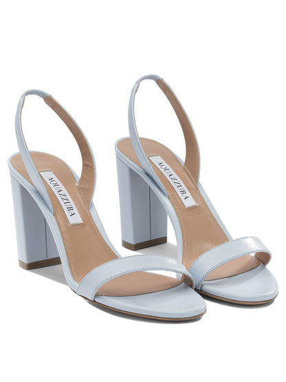 "So Nude Block 85mm" Heeled Sandals Sandals