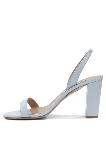 "So Nude Block 85mm" Heeled Sandals Sandals