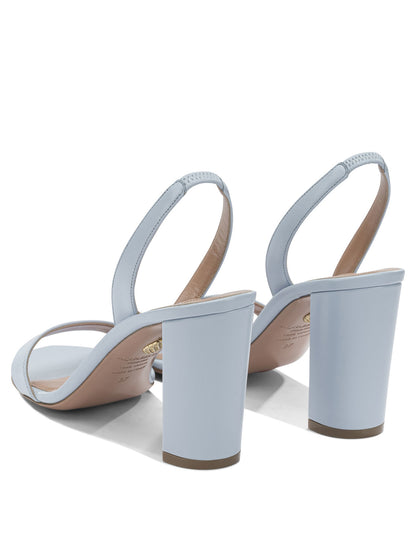 "So Nude Block 85mm" Heeled Sandals Sandals