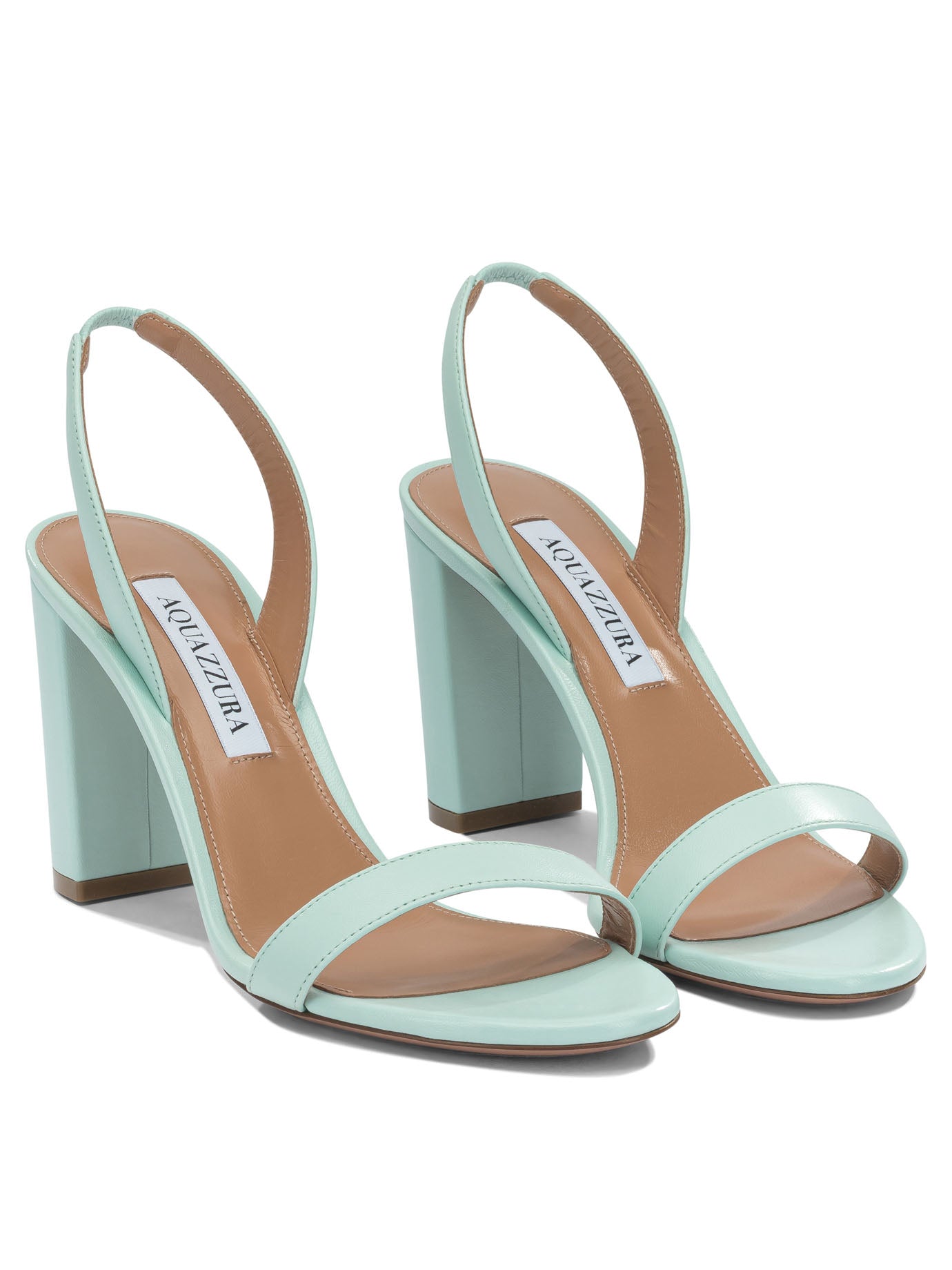 "So Nude Block 85mm" Heeled Sandals Sandals