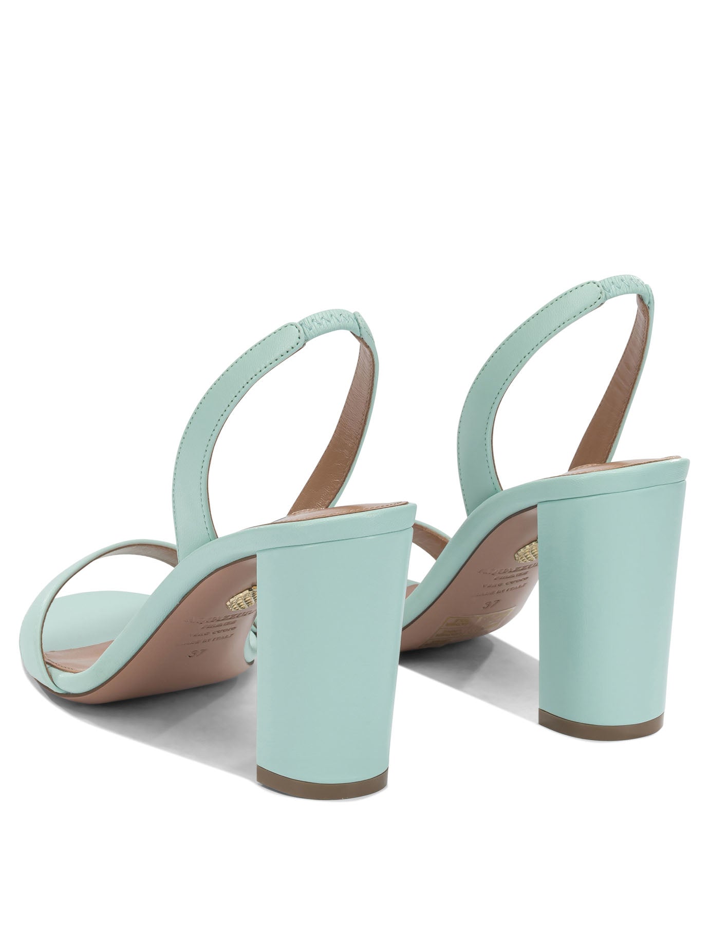 "So Nude Block 85mm" Heeled Sandals Sandals