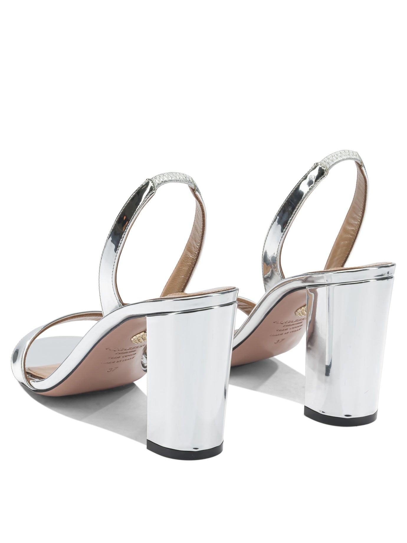 "So Nude Block 85mm" Heeled Sandals Sandals