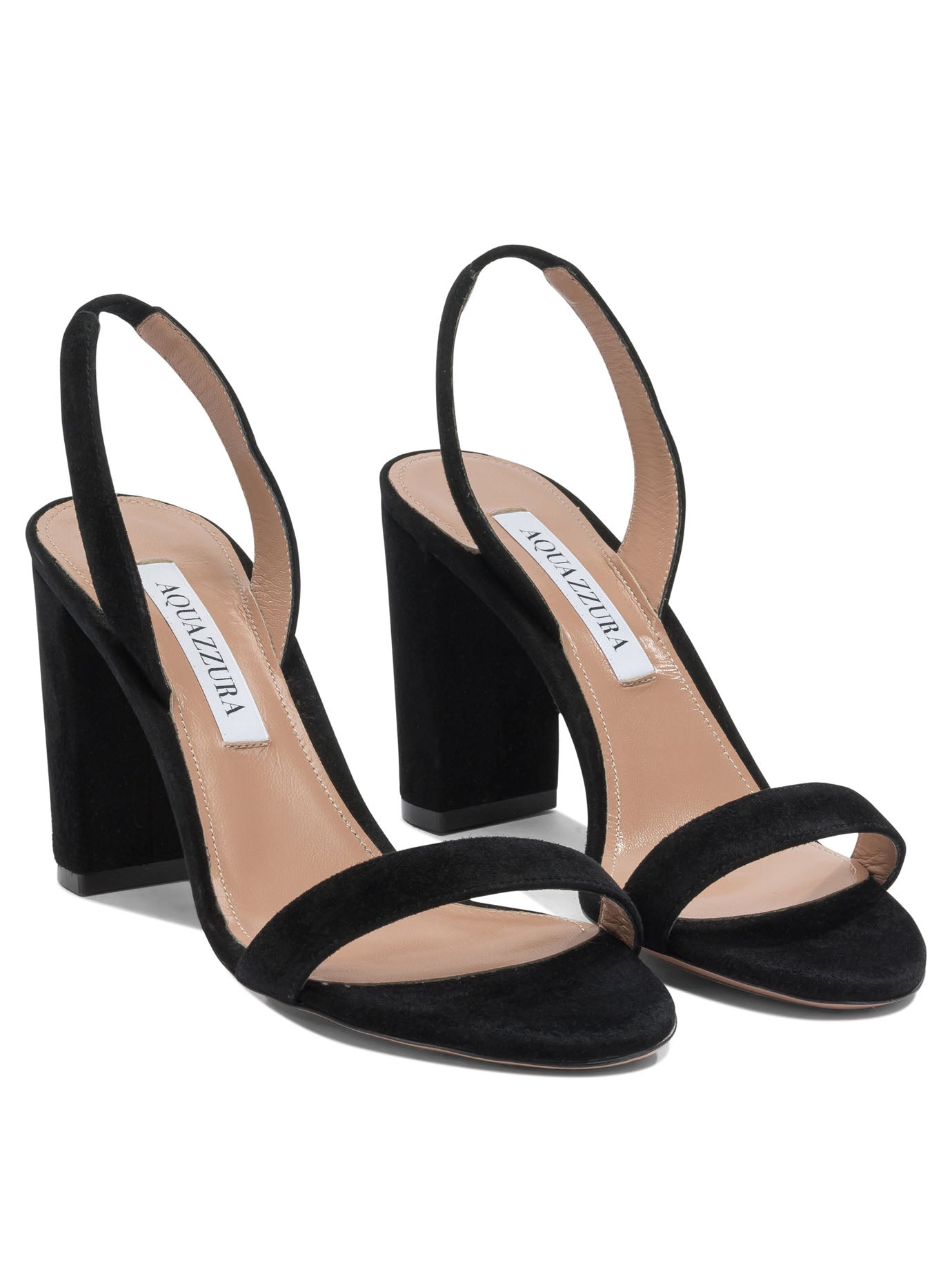 "So Nude Block 85mm" Heeled Sandals Sandals