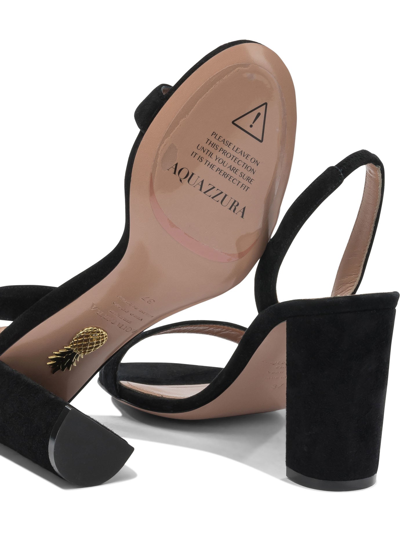 "So Nude Block 85mm" Heeled Sandals Sandals