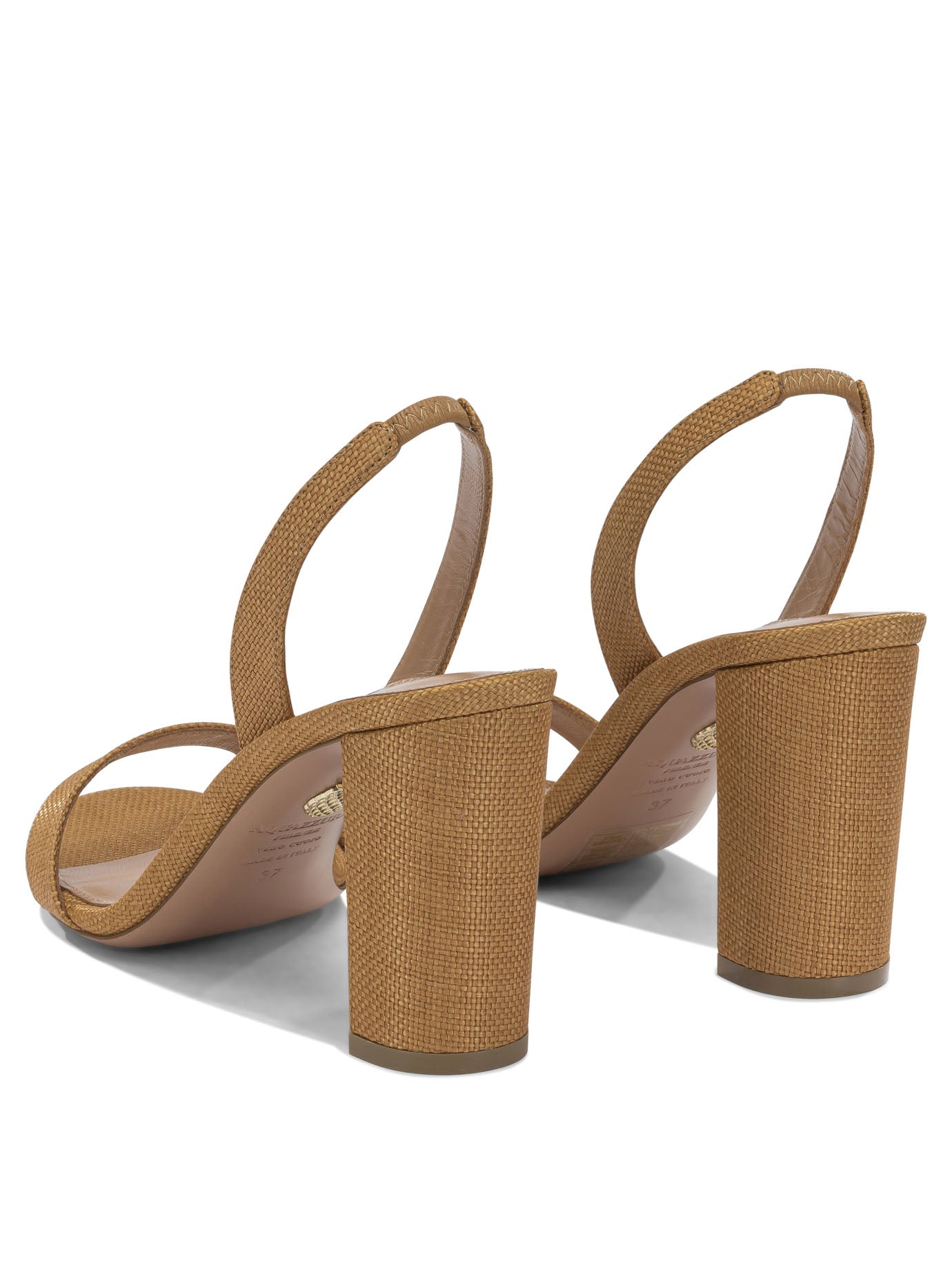 "So Nude Block 85mm" Heeled Sandals Sandals