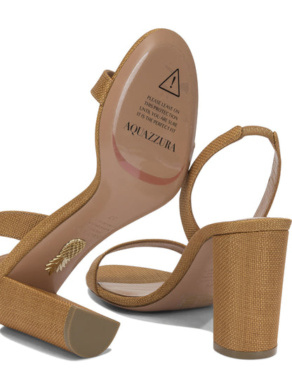 "So Nude Block 85mm" Heeled Sandals Sandals