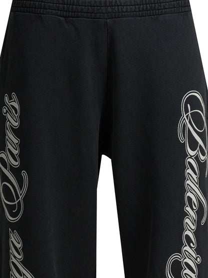 "Baggy Cursive" Pants Trousers