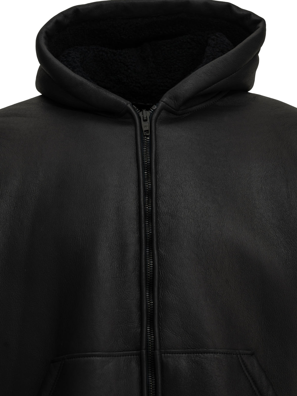 Hooded shearling jacket Jackets and Coats