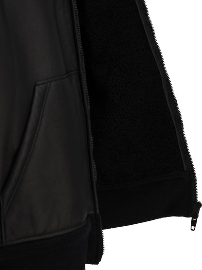 Hooded shearling jacket Jackets and Coats