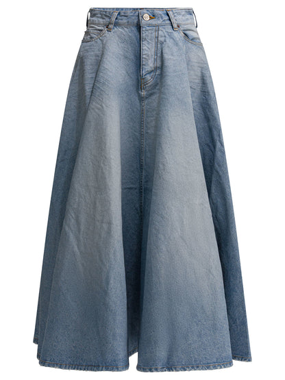"Godet" Long skirt Skirts