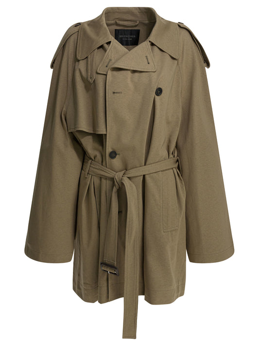 Short trench coat in explorer Jackets and Coats