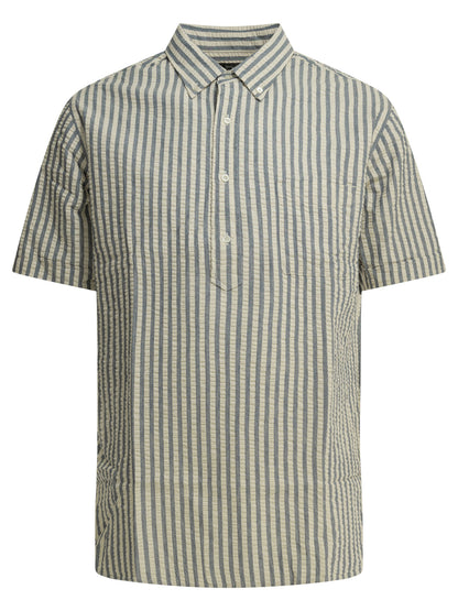 Casual cotton seersucker shirt Shirts
