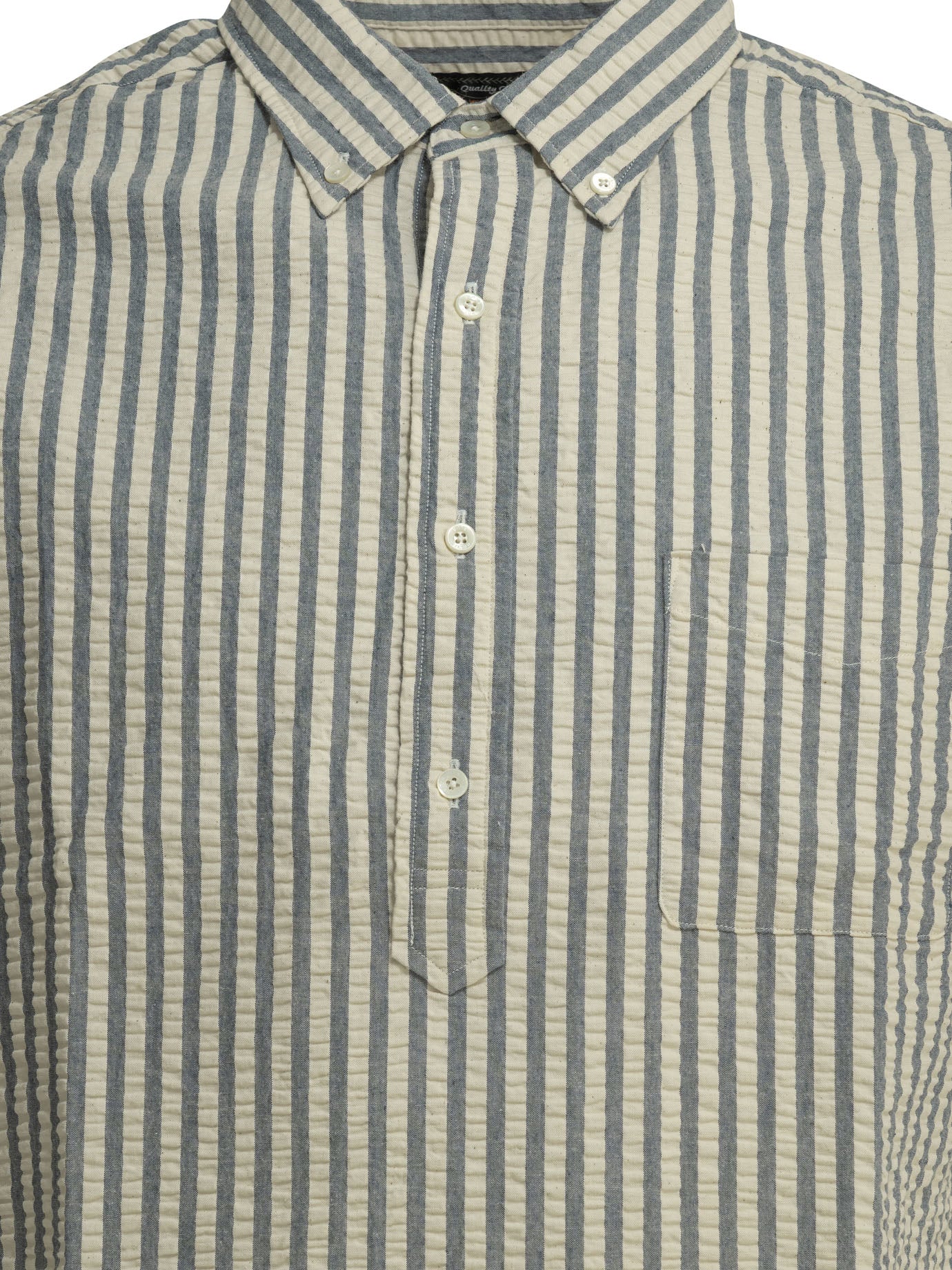 Casual cotton seersucker shirt Shirts