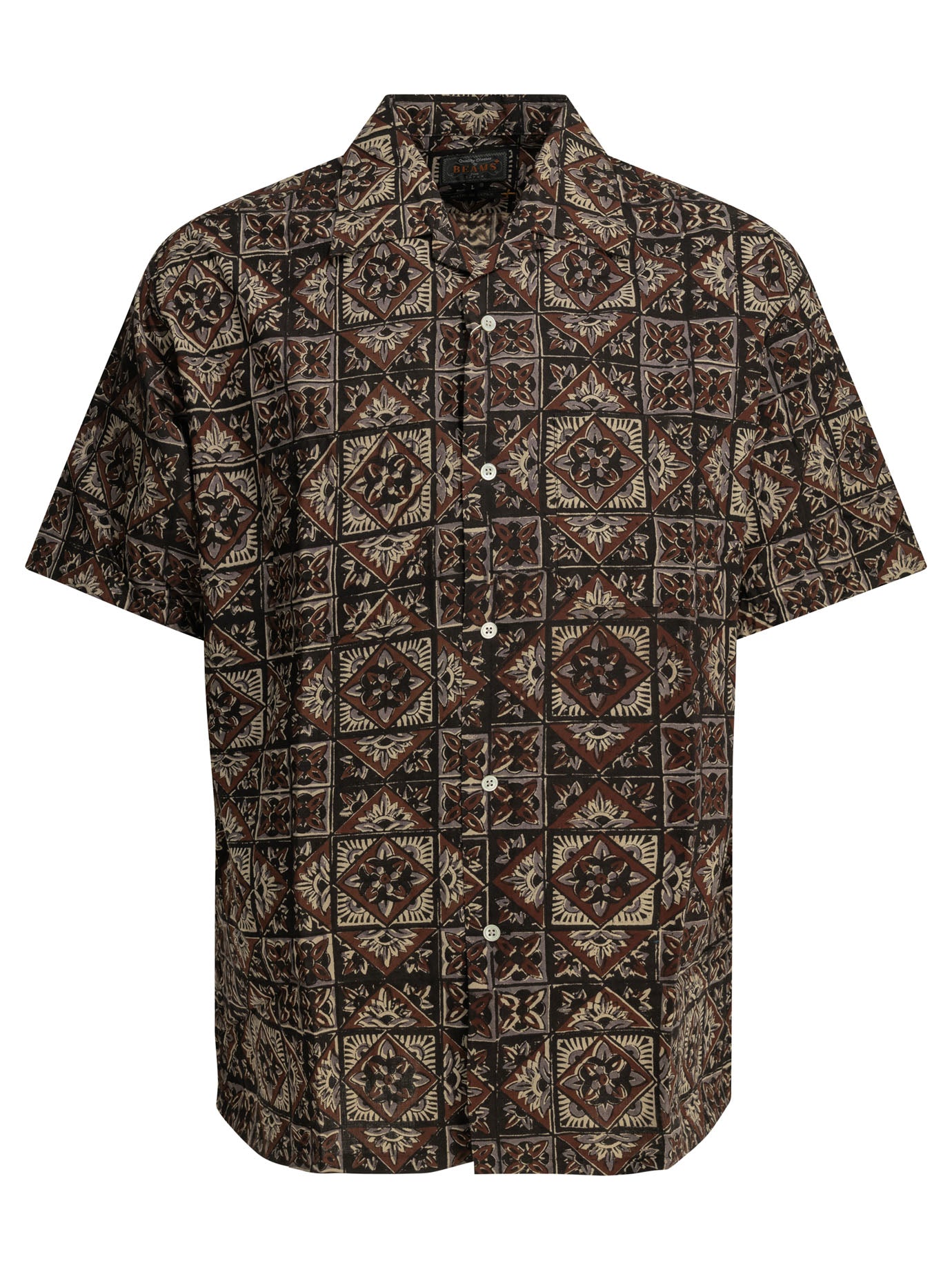 "Block Print" Casual Shirt Shirts