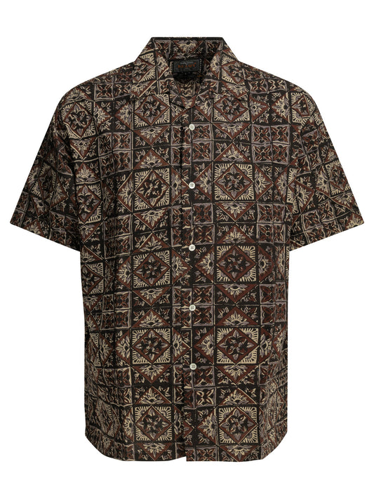 "Block Print" Casual Shirt Shirts