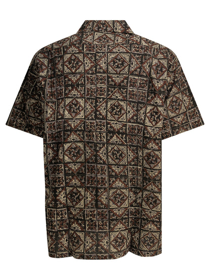 "Block Print" Casual Shirt Shirts
