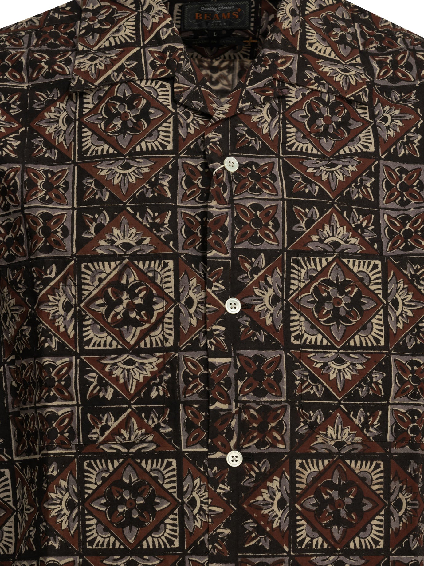 "Block Print" Casual Shirt Shirts