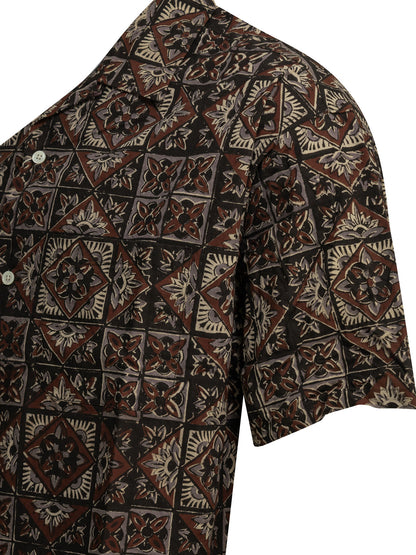 "Block Print" Casual Shirt Shirts