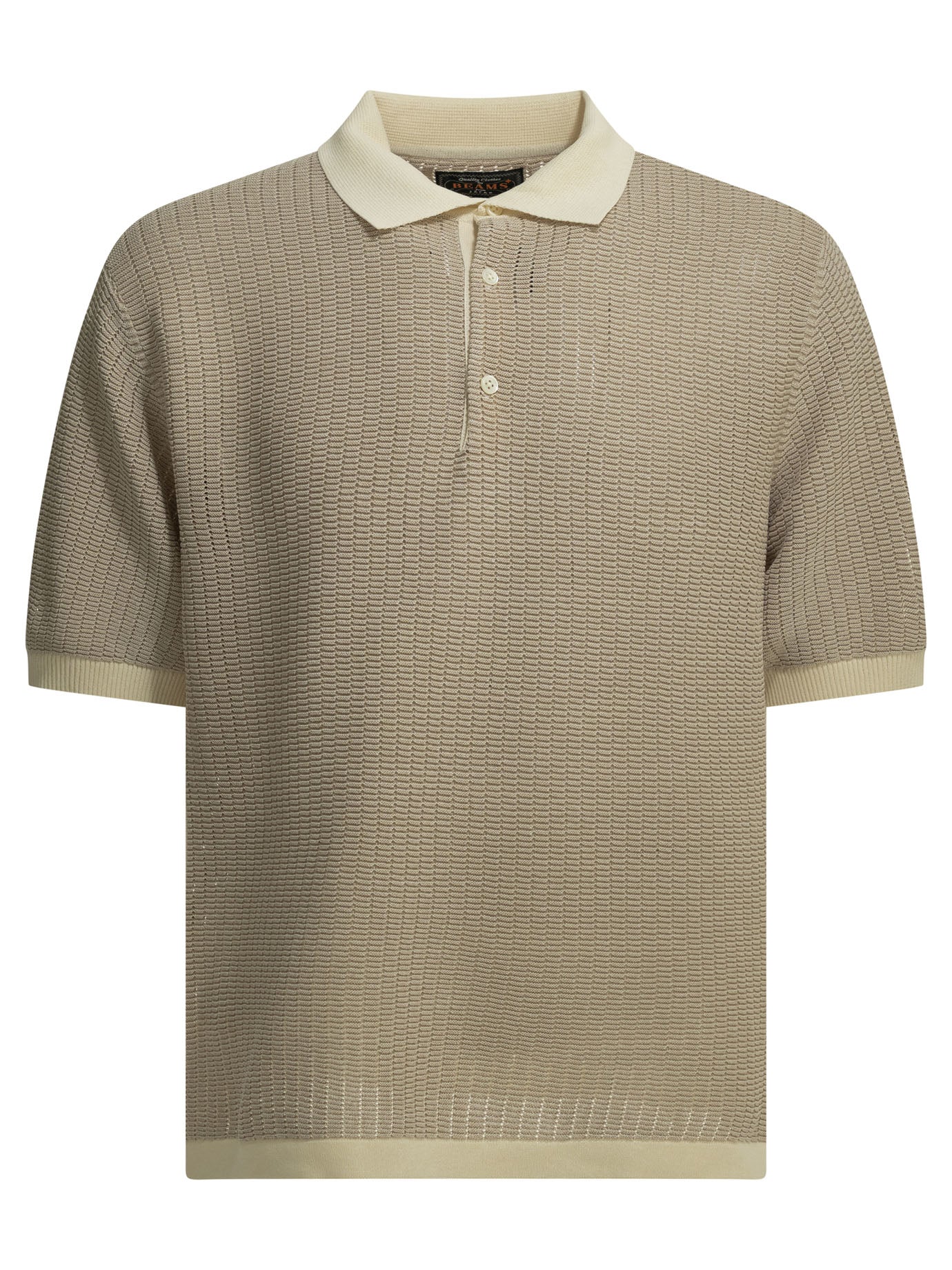 Polo shirt with buttons made of washi yarn Polo shirts