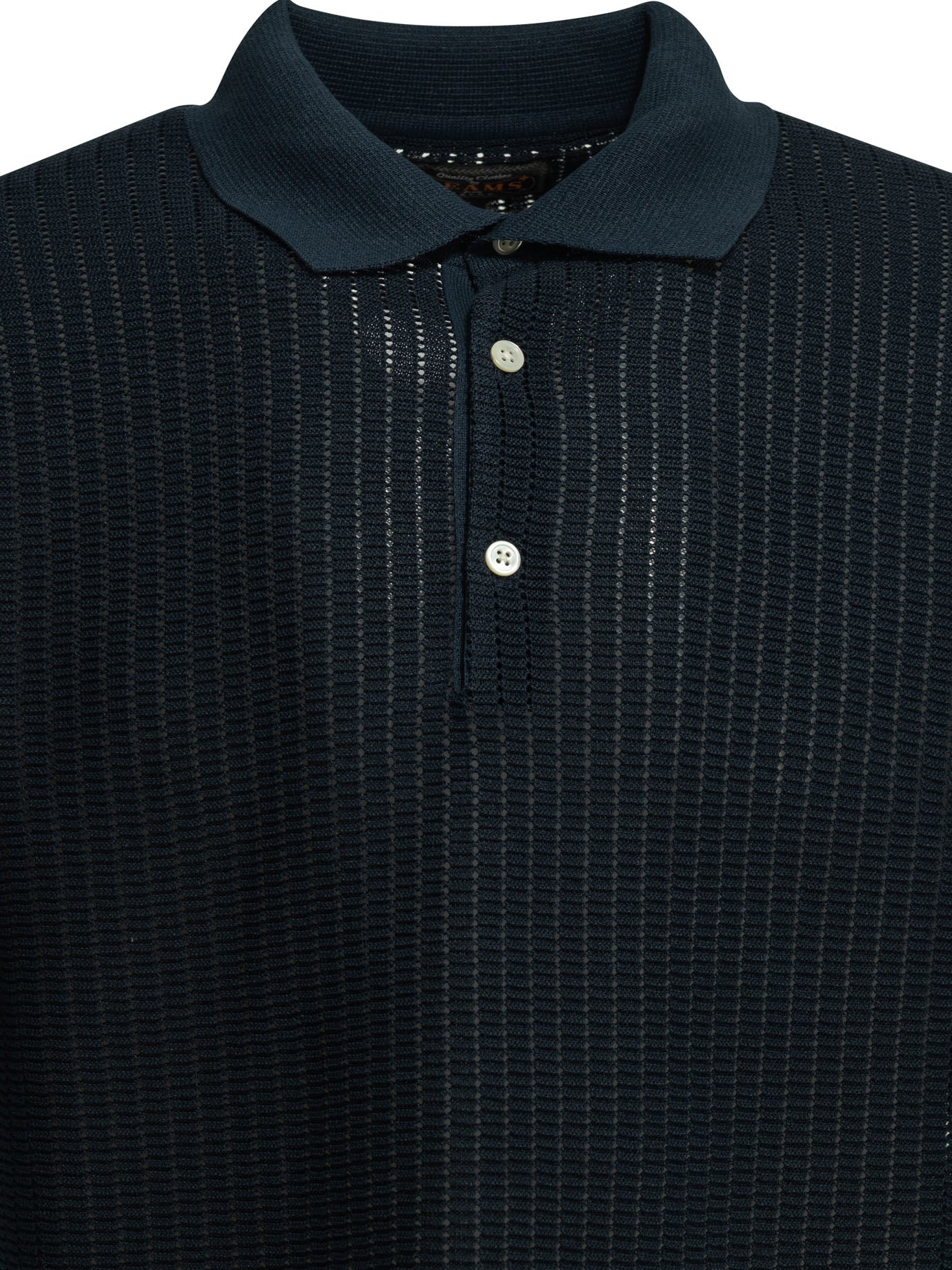 Polo shirt with buttons made of washi yarn Polo shirts