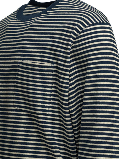 Striped crewneck T-shirt T-shirts