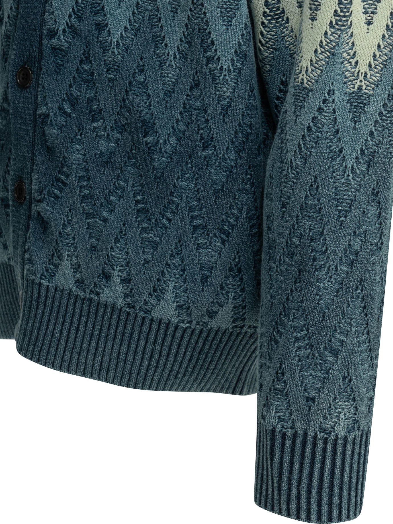 "Indigo Yarn" Cardigan Knitwear