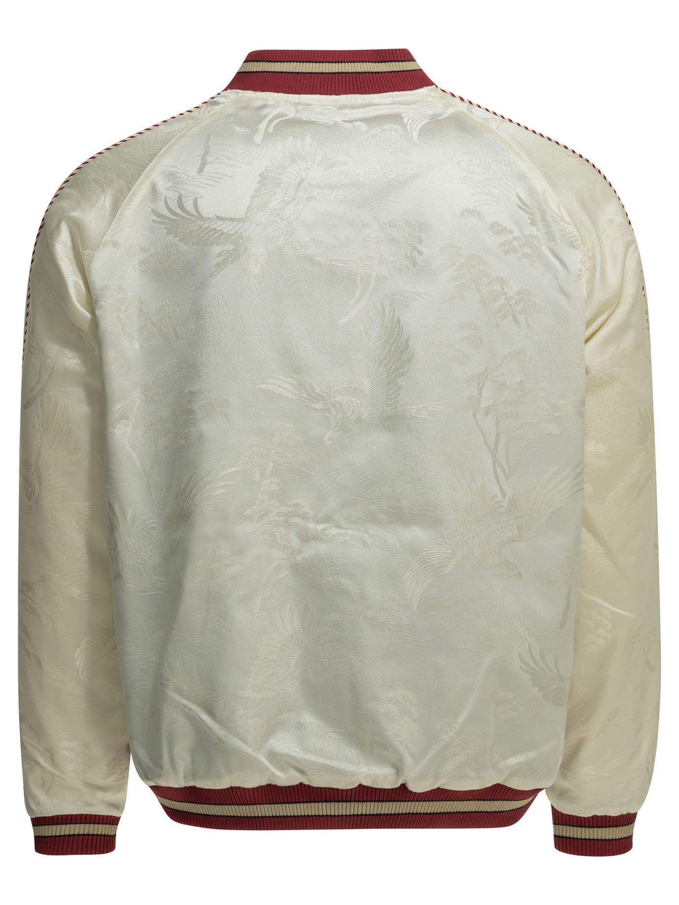 "Oriental" Reversible bomber jacket Jackets and Coats
