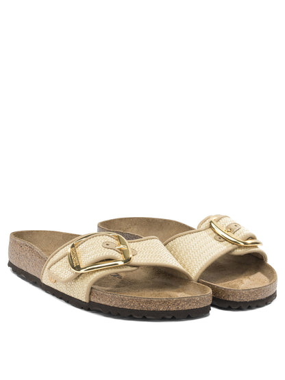 "Madrid Big Buckle" slides Sandals