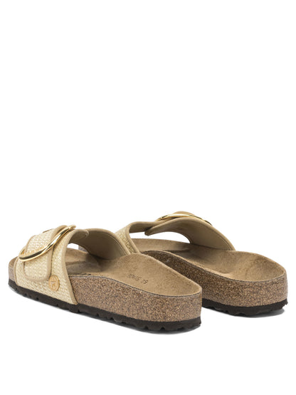 "Madrid Big Buckle" slides Sandals