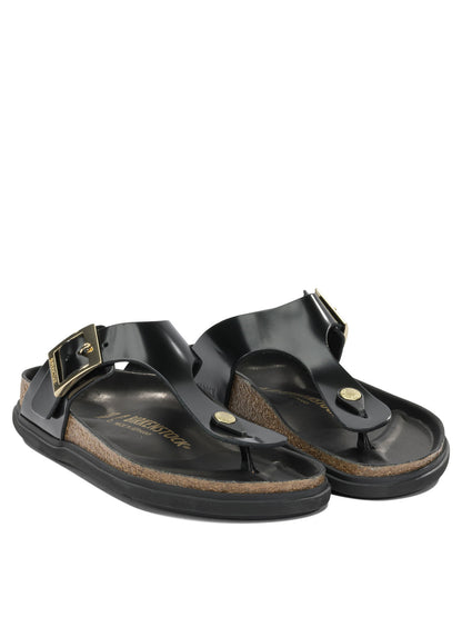 "Gizeh Droplet Buckle" low sandals Sandals