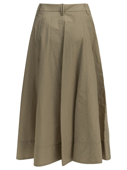 "Sartorial" Midi Skirt Skirts