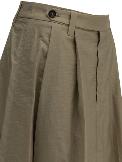 "Sartorial" Midi Skirt Skirts