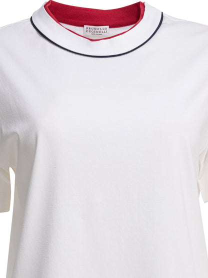 Cotton crewneck t-shirt T-shirts