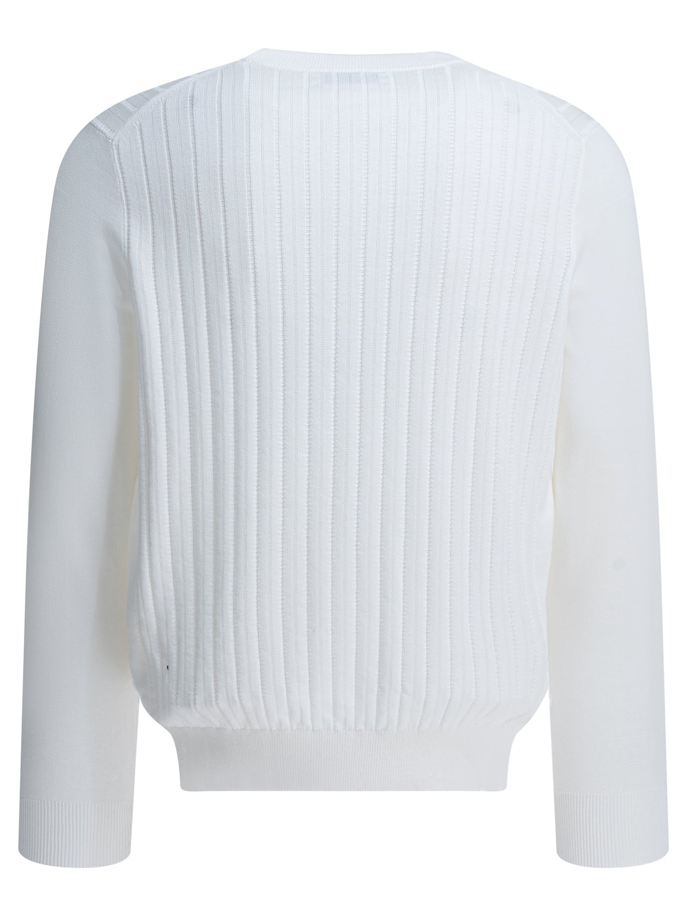 Ribbed crew-neck sweater Knitwear