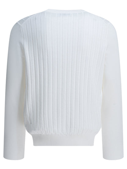 Ribbed crew-neck sweater Knitwear