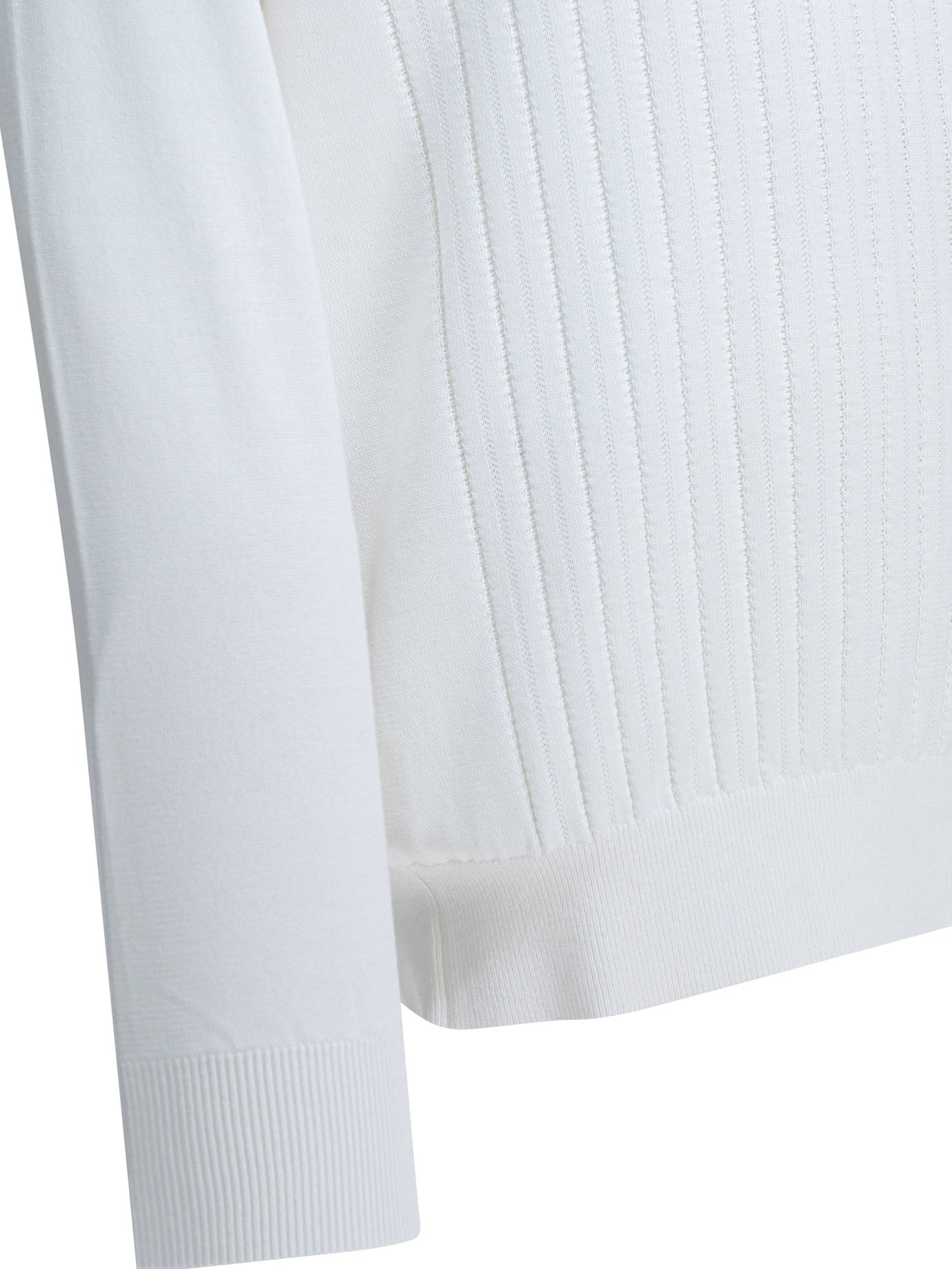 Ribbed crew-neck sweater Knitwear