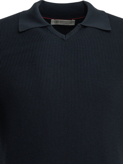 Linen and cotton polo shirt Polo shirts