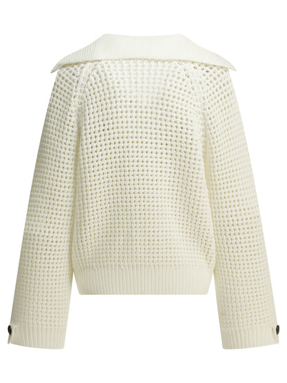 Cotton V-neck sweater Knitwear